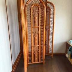 【無料お譲り】パーテション（木）の画像