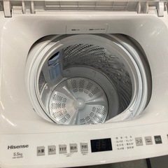 【ジモティー割】ハイセンス 2025年製 5.5kg 洗濯機の画像
