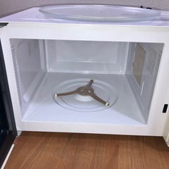 （取引中です。）HITACHI 電子レンジ 50Hz専用 2017年製（ドアに曇りあり）の画像