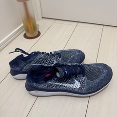 靴　ナイキ フリー ラン フライニットの画像
