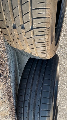 ほぼ新品215/55r17 ミネルバタイヤ オデッセイ エスティマ ヴェゼル