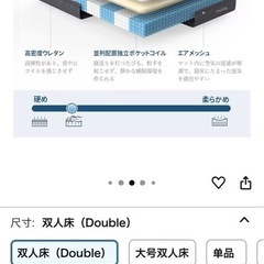 Inofia ダブルポケットコイルマットレスの画像