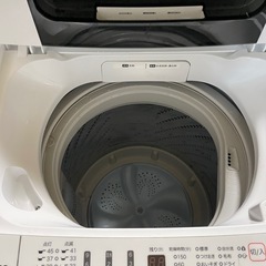 Haier 5.5kg 全自動洗濯機 JW-XP2C55F 2020年製の画像