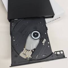 I-O DATA EX-DVD04K ポータブルDVDドライブの画像