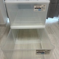 大型衣装ケース引出し3個の画像