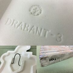 グスタフスベリ■リサ・ラーソン 陶板 DRABANT-3 貴婦人 LISA L 陶芸 工芸 置物 オブジェ 1970-1973年頃 札幌 西区 西野店の画像