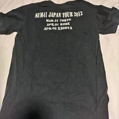 SUM 41 JAPAN TOUR 2012　ライブ Tシャツ　夏服　使用感ありの画像