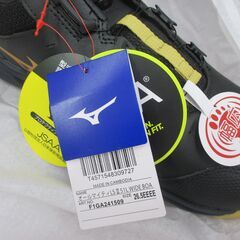 Mizuno ミズノ FIAT 安全靴 26.5cm 未使用 【ハンズクラフト宜野湾店】の画像