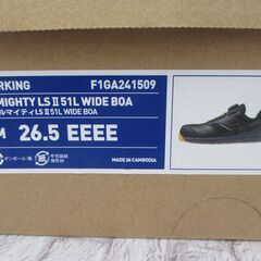 Mizuno ミズノ FIAT 安全靴 26.5cm 未使用 【ハンズクラフト宜野湾店】の画像