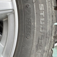 ダンロップ WINTER MAXX 175/65R15 スタッドレス アルミホイール付 4本セットの画像