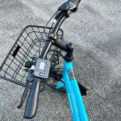 本日限界の値段。パナソニック自動自転車の画像