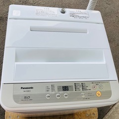 Panasonic パナソニック　全自動電気洗濯機　NA-F50B12 2018年製　5.0kg 動作確認済
の画像