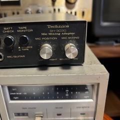 Technics テクニクス　
アンプ　レコードプレーヤーの画像