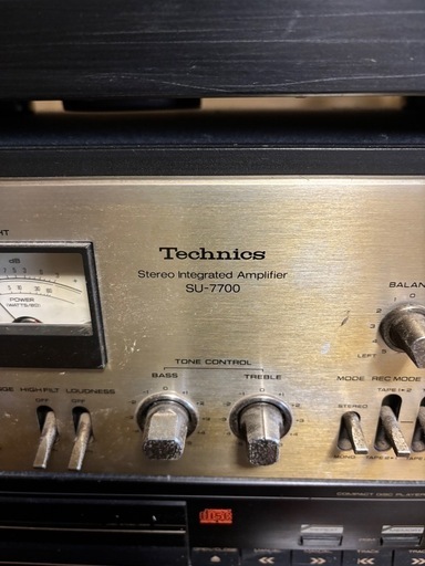 Technics テクニクス　
アンプ　レコードプレーヤー