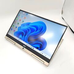 超軽量 バッテリー◎ フルHD 13.3 NEC 2in1 タブレットPC LAVIE GN276W1AA Core i7-7500U windows11 home 8GB SSD512GB  カメラあり オフィス (C096)の画像