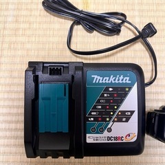 Makita 18V ブラシレス インパクトドライバー DC18RCの画像