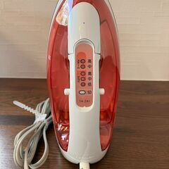 【ほぼ未使用の美品】東芝 スチームアイロン TA-ZA1 ピンクの画像