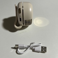 ポータブル 静音 クリップオン 羽根なしファン 充電式ウェアラブルファン - ハンズフリーウエスト&ネック冷却 3の画像