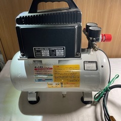 【動作確認済み】Powersonic オイルレスミニコンプレッサー MD-0310 10Lの画像