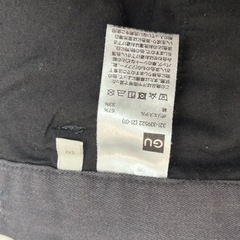 9/8まで GU カーゴタックパンツ Sの画像