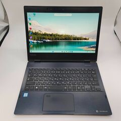 超軽量★ タッチパネル バッテリー◎ フルHD 12.5 東芝 ノートPC Dynabook VZ72/HL Core i7-8550U windows11 pro 8GB SSD256GB  カメラあり オフィス (C097)の画像