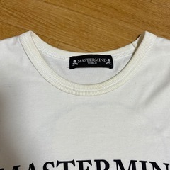 MASTERMIND WORLD マスターマインド ホワイト Tシャツの画像