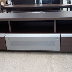 ★リユースのサカイ高崎店★TJ12748  テレビ台 ブラウン H41.5×D43.5×W149.5 クリーニング済みの画像