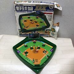 エポック社 野球盤DX デラックス レトロ ボードゲーム 野球ゲーム 卓上 玩具 動作確認済 球なし 箱劣化 【糸島市内 送料無料】250904-13の画像