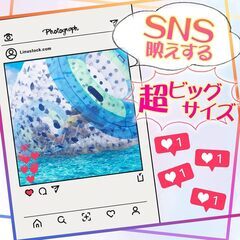 ウォーターロール ウォーターバルーン 2.3m フローター フロート 浮き輪 うきわ 水上 遊具 海 プール 海水浴の画像
