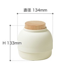 ideaco ウェットティッシュケース(グレー)の画像