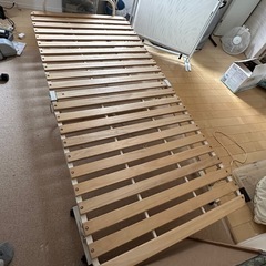 折りたたみすのこベッドの画像