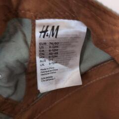 H＆M　子供キャップ　9-12Mの画像
