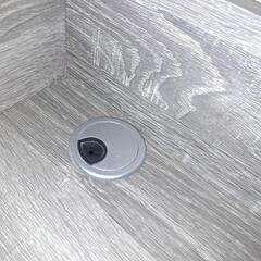 パソコンデスク、チェア付きの画像