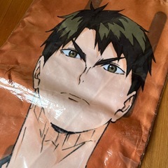 新品未使用品‼️ハイキュー牛島君　等身大タペストリーの画像