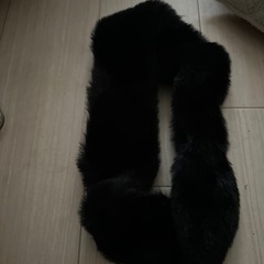 マフラーと帽子の画像