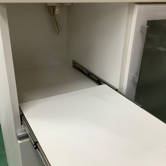 家具ならトレファク吉川店！！   ニトリ　キッチンカウンター　ホワイトの画像