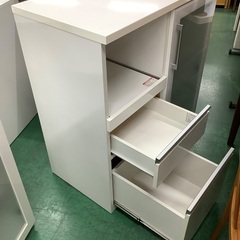 家具ならトレファク吉川店！！   ニトリ　キッチンカウンター　ホワイトの画像