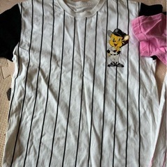 阪神タイガース　キッズTシャツ　トラッキー&ラッキー　サイズ140 甲子園球場の画像
