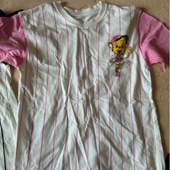 阪神タイガース　キッズTシャツ　トラッキー&ラッキー　サイズ140 甲子園球場の画像