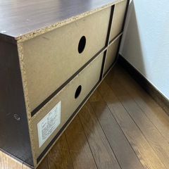 テレビ台  テレビボード ダークブラウンの画像