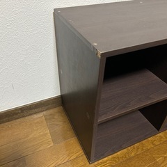 テレビ台  テレビボード ダークブラウンの画像