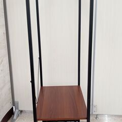 ★リユースのサカイ高崎店★TJ12756  ハンガーラック 黒 H156×D40×W60 クリーニング済みの画像