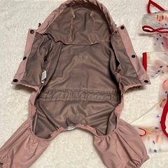 犬用 服  レインコート カッパの画像