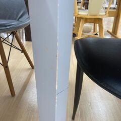 ★ジモティ割引あり★【リユースのサカイ野々市店】テーブルセット　グレー(幅)110×(奥行き)75×(高さ)70cm ※クリーニング済みの画像
