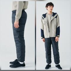 新品ミズノダウンパンツ ユニセックス 
品番:B2MFA50609　サイズ:WM、WL　の画像