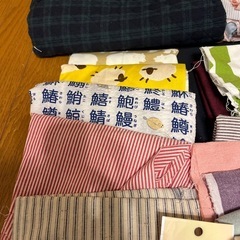生地色々一式の画像