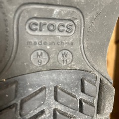 crocsレインブーツの画像