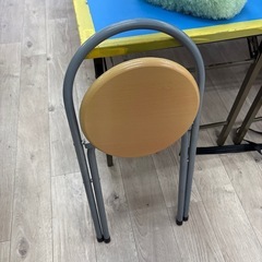 折りたたみイス  木製の画像