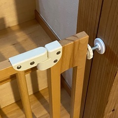 木製　ベビーゲート　突っ張り式　幅73.5ー85cm ベットゲートの画像