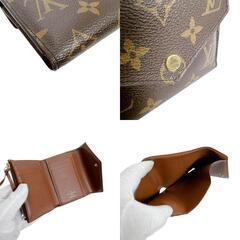 ルイヴィトン M62472 三つ折り財布 ブラウン  LOUIS VUITTON ポルトフォイユ・ヴィクトリーヌ モノグラムの画像